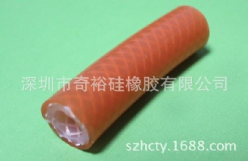 紅色編織硅膠管